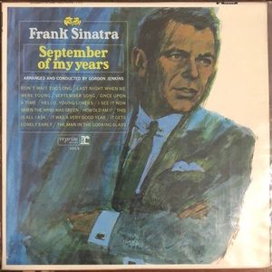 Frank Sinatra September Of My Years Vinyl Album '65